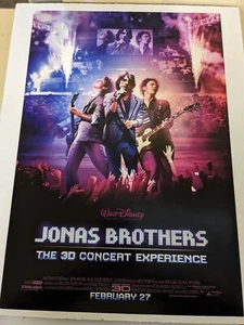 Jonas Brothers Movie Poster 13 x 19 inches authentic - Picture 1 of 1