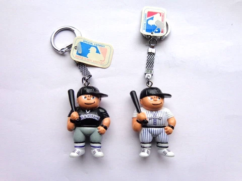 VINTAGE MLB COLORADO ROCKIES  LiL Sports Brat Key Chains HOME  & AWAY 2 Pc.  LOT Cover