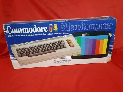 COMPUTER VINTAGE COMMODORE 64 anno 1984 C64 + Unità a nastro - Immagine 1 di 4