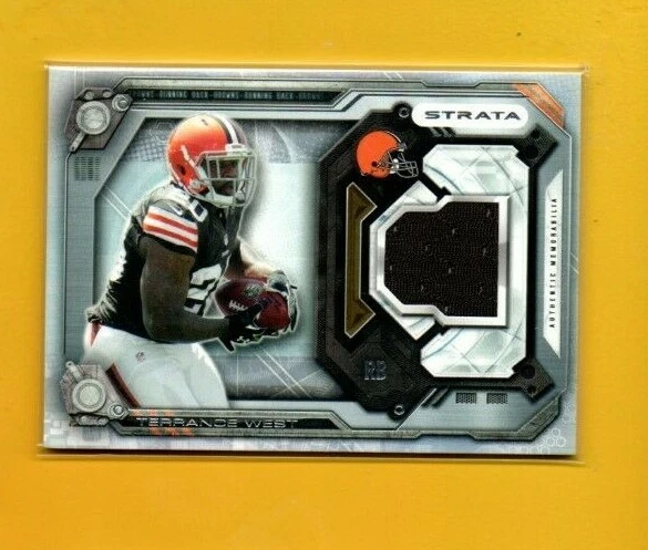 D13831   2014 Topps Strata Jerseys #SRTW Terrance West  BROWNS  - Image 1 of 1