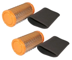 2 filtros de aire + 2 prefiltros para Briggs & Stratton 793569, 793685 (pre) - Imagen 1 de 2