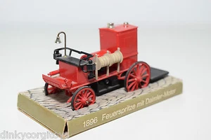 FIRE SPRAYER DAIMLER 1896 FIRE VAN PLASTIC MADE IN GERMANY EXCELLENT CONDITION - Picture 1 of 8