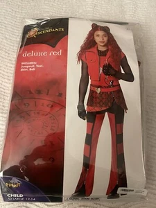 Disney Descendants 4 Deluxe The Rise Of Red Halloween Costume Size CHILD L 12-14 - Picture 1 of 21