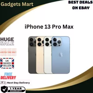 New Apple iPhone 13 Pro Max - All Colours -128GB Unlocked - Very Good- Condition - Picture 1 of 25