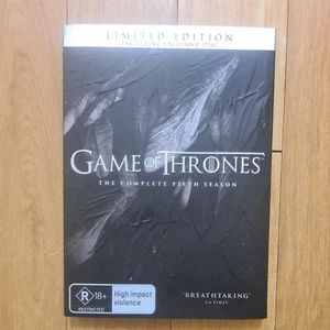 Game Of Thrones Limited Edition DVD The Complete Season 5 Region 4 VGC - Picture 1 of 6