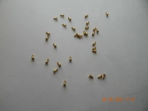 BRASS FLAT HEAD PHILLIPS WOOD SCREWS. 4 x 3/8" 40 PCS. NEW - Picture 1 of 1