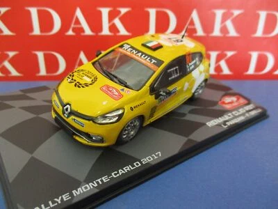 Die cast 1/43 Modellino Auto Renault Clio RS R3T Rally Monte Carlo 2017 Panzani - Immagine 1 di 4