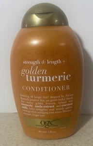 New OGX Conditioner Strength & Length GOLDEN TURMERIC - 13 fl oz - Coconut Milk - Picture 1 of 2