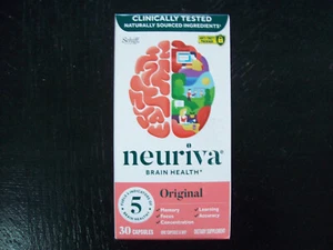 Neuriva Brain Health Original Focus Memory 30 Capsules EXP. 09/2026 - Picture 1 of 3