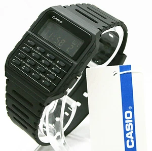 ✅ CASIO Vintage Edgy Digitaluhr mit Rechner Schwarz CA-53WF-1BEF ✅
