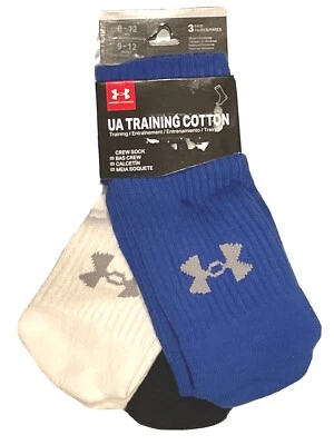 Calcetines Under Armour para hombre y mujer; HEATGEAR, ENTRENAMIENTO, ELEVADOS, tallas 5-16 Foto 1 de 3