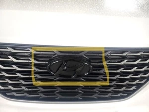 Glossy Black Front & Rear emblem for 2016-2021 Hyundai Tucson via UPS - Picture 1 of 4