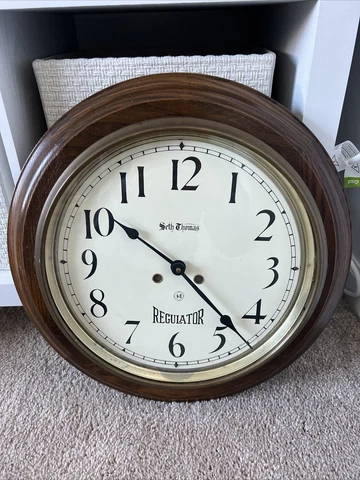 Vintage Seth Thomas Regulator Wall Clock Cover