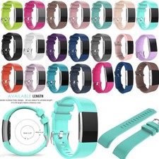FOR Fitbit CHARGE 2 Replacement Silicone Rubber Band Strap Wristband Bracelet
