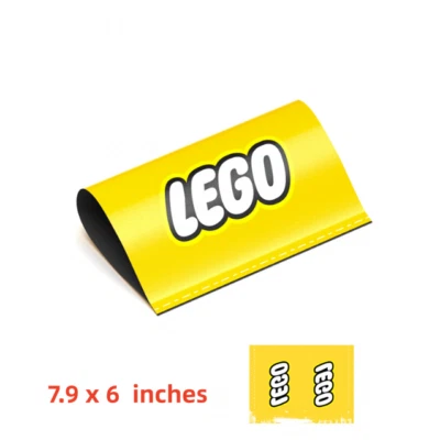 Universal Lego Label Stickers Auto Car Truck DMV DIY Vinyl Decal Accessory Deco - Image 1 of 4