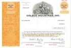 Coleco Industries, Inc. - Specimen Stock Certificate - Specimen Stocks & Bonds
