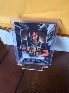 2025 TOPPS NOW STEPHON CASTLE 2024/25 ROOKIE OF THE YEAR ROOKIE CARD RC SPURS - Picture 1 of 2
