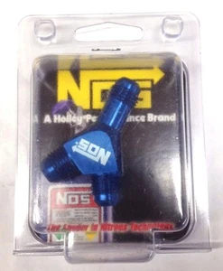 NOS 17835 High Flow Y-Fittings, 6AN, Blue Anodized  - Picture 1 of 1