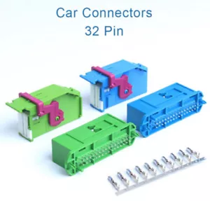 32 Pin Car Instrument Dashboard Plug Waterproof AMP Connector Socket Terminal - Picture 1 of 13
