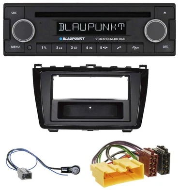 Blaupunkt MP3 Bluetooth DAB CD USB Autoradio für Mazda 6 (08-12) - glänzend - Bild 1 von 4