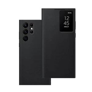 Smart Window S View Flip Case fr Samsung GALAXY S22 Ultra Chip Intelligent Cover - Bild 1 von 15