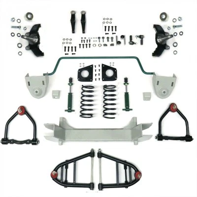 Mustang II 2 IFS Front End Kit para 32-48 Packard Etapa 2 Husillo Estándar Pro Foto 1 de 4