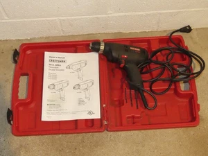 Taladro Sears Craftsman de 3/8 pulgadas.  con estuche. Modelo 1/3 HP Modelo 315.101050 Funciona - Imagen 1 de 10