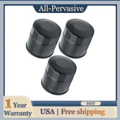 Filtro de aceite 3 piezas para Yamaha XV1600 XV1700 YFM700F KODIAK GRIZZLY RHINO YZF Foto 1 de 4