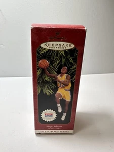 1997 Hallmark Keepsake Christmas Ornament MAGIC JOHNSON Lakers Basketball - Picture 1 of 1