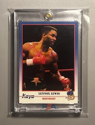 LENNOX LEWIS 🏆 BOXEO DE TODOS LOS TIEMPOS ¡¡¡GENIAL!!! 1991 ✨¡TARJETA DE NOVATO✨!!! Foto 1 de 2