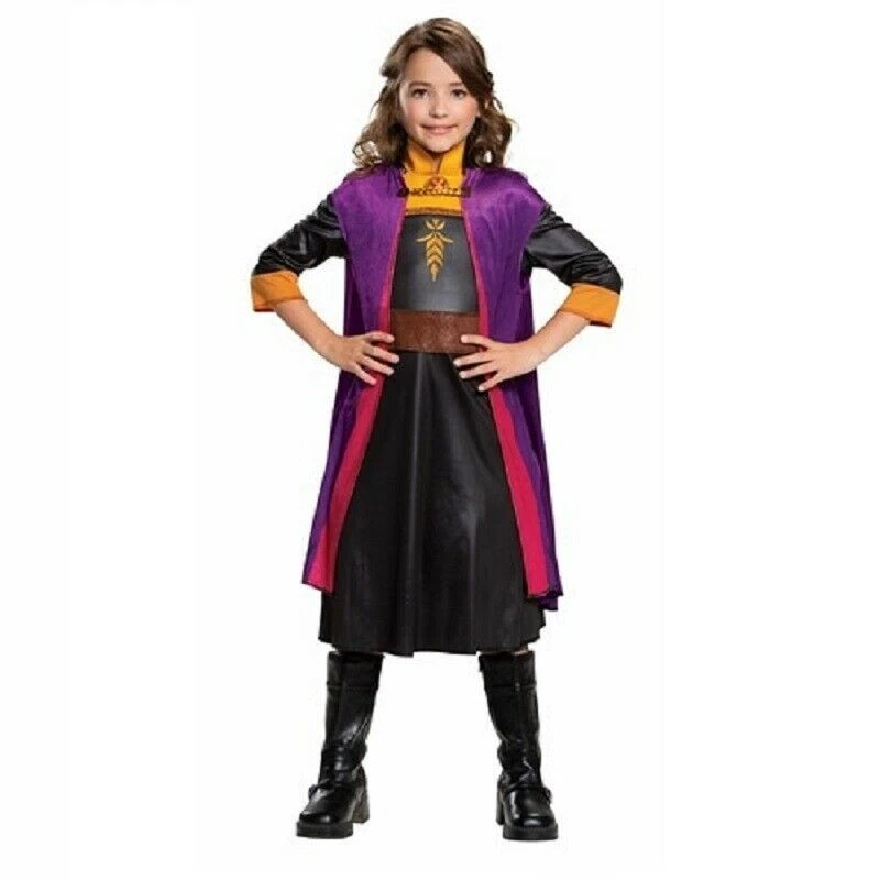 Anna - Frozen 2 Movie - Classic Costume - Girls - 3 Sizes - Image 1 of 1