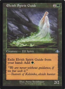 Elvish Spirit Guide (marco retro) Dominaria remasterizado regular poco común #338 casi nuevo - Imagen 1 de 2