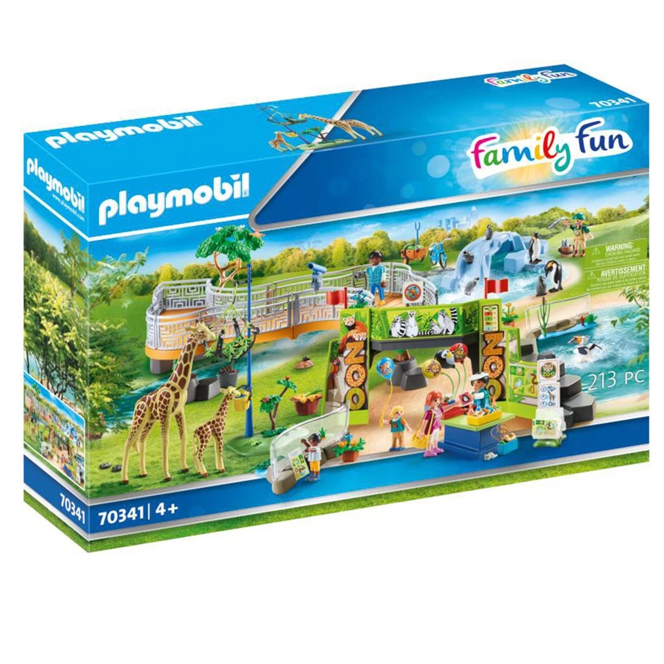 Playmobil Family Fun - Large Zoo 70341- New & Sealed Damaged box - Image 1 of 4