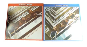 LOTTO 2 DOPPI VINILI  THE BEATLES 1973 LENNON MC CARTNEY UK VINYL LP - Picture 1 of 4