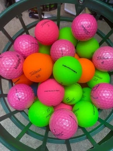 50 TITLEIST VELOCITY COLORED GOLF BALLS    MINT= - Picture 1 of 1