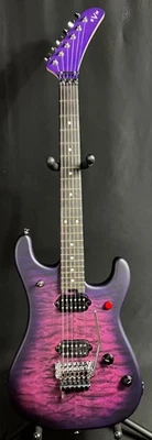 EVH 5150 Deluxe QM Electric Guitar Satin Purple Daze Finish - Image 1 of 4