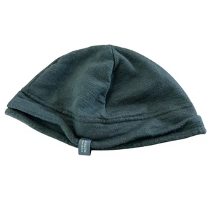 Icebreaker Merino Wool Beanie Hat One Size Lightweight Breathable Green Gray - Picture 1 of 8
