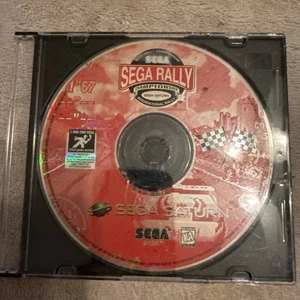 Sega Rally Championship (Sega Saturn, 1995) Disc Only, Disc = VG - Picture 1 of 2