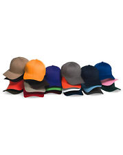 Flexfit Structured Cotton Blend Hat, Blank Stretch fit Twill Baseball Cap (6277)