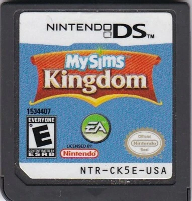 MySims Kingdom (Nintendo DS, 2008) **CARTRIDGE ONLY** - Image 1 of 3