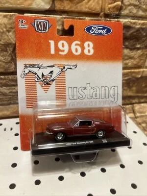 M2 Machines 1968 FORD MUSTANG GT 390 Auto-Drivers R115 Limited Edition 1:64 Scal - Image 1 of 4