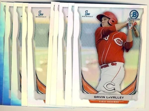 (25) 2014 Bowman Chrome Draft Refractor GAVIN LAVALLEY Rookie LOT Reds DP115 - Bild 1 von 1