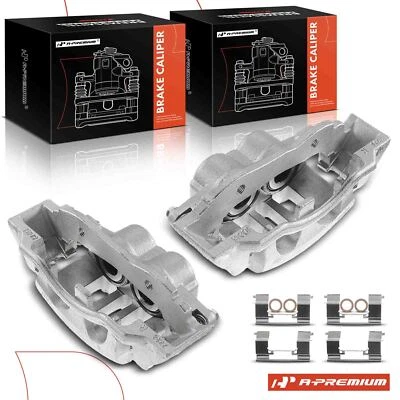 A-Premium 2x Pinza de freno delantera con soporte para Chrysler Pacifica 2004-2008 Foto 1 de 4