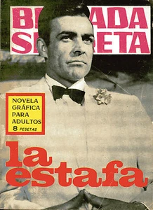 BRIGADA SECRETA nº160-LA ESTAFA-DIBUJOS GUAL ed.TORAY 1966 - Picture 1 of 1