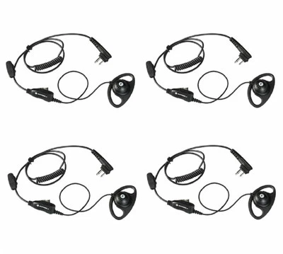 HKLN4599B Motorola Two Way Radio Headsets Earpieces Qty 4 - Image 1 of 4