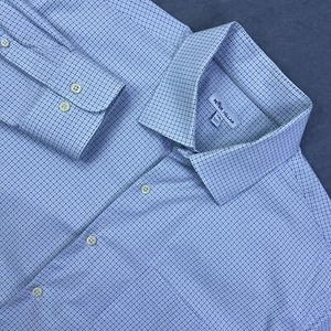 Peter Millar Crown Men's XXL Floral Geo Cotton-Blend Sport Shirt Button Up AOP - Picture 1 of 12