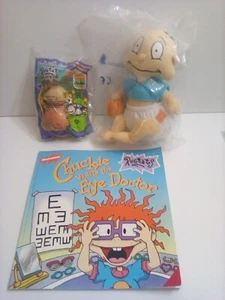 Rugrats The Movie Burger King Toy + 6" Tommy Pickles + 1999 Book 1998 - Picture 1 of 8