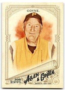 2018 TOPPS ALLEN & GINTER PHIL COYNE PITTSBURGH PIRATES #269