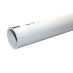 1/2 in. x 10 ft. 600-PSI White Schedule 40 PVC Pressure Plain End Pipe - Picture 1 of 2