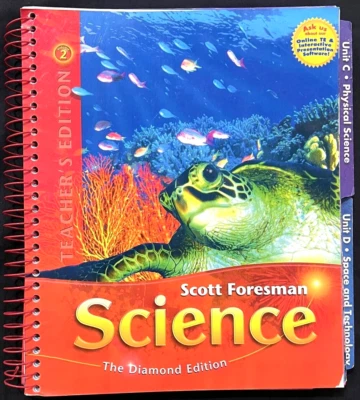 5th Grade - SCIENCE - TEACHER MANUAL (Vol 2) - Diamond Edition (2010, Foresman) - Image 1 of 4